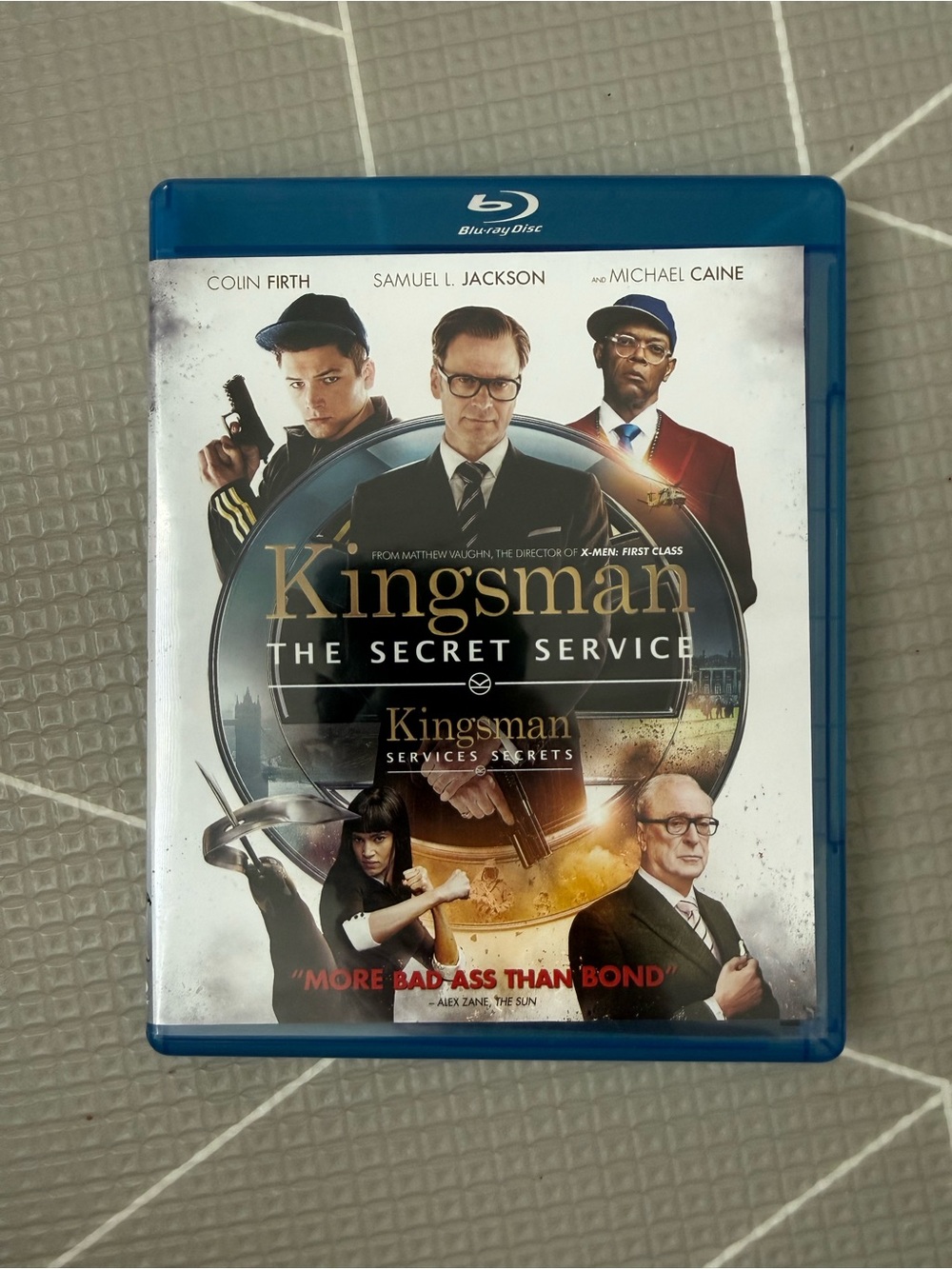 Kingsman: The Secret Service Blu-ray - Blue Case
